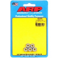 ARP S/S Hex Nyloc Nuts 1/4" UNF Thread 5-Pack 400-8761 ARP 400-8761