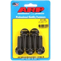 ARP 5-Pack Bolt Kit Hex Head Black Oxide 1/2" UNC x 1.250" UHL 9/16" Socket Head ARP 617-1250