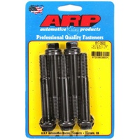 ARP 5-Pack Bolt Kit Hex Head Black Oxide 1/2" UNC x 3.500" UHL 9/16" Socket Head ARP 617-3500