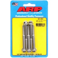 ARP 5-Pack Bolt Kit Hex Head S/S 1/4" UNC x 2.500" UHL 5/16" Socket Head ARP 621-2500