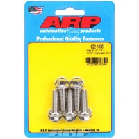 ARP 5-Pack Bolt Kit Hex Head S/S 5/16" UNC x 1.000" UHL 3/8" Socket ARP 622-1000