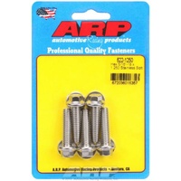 ARP 5-Pack Bolt Kit Hex Head S/S 5/16" UNC x 1.250" UHL 3/8" Socket ARP 622-1250