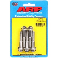 ARP 5-Pack Bolt Kit Hex Head S/S 5/16" UNC x 1.750" UHL 3/8" Socket ARP 622-1750