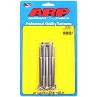 ARP 5-Pack Bolt Kit Hex Head S/S 5/16" UNC x 4.000" UHL 3/8" Socket ARP 622-4000