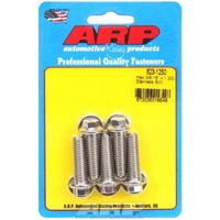 ARP 5-Pack Bolt Kit Hex Head S/S 3/8" UNC x 1.250" UHL 3/8" Socket ARP 623-1250