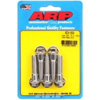 ARP 5-Pack Bolt Kit Hex Head S/S 3/8" UNC x 1.500" UHL 3/8" Socket ARP 623-1500