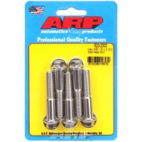 ARP 5-Pack Bolt Kit Hex Head S/S 3/8" UNC x 2.000" UHL 3/8" Socket ARP 623-2000