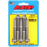 ARP 5-Pack Bolt Kit Hex Head S/S 3/8" UNC x 2.750" UHL 3/8" Socket ARP 623-2750