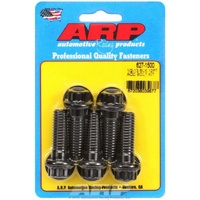 ARP 5-Pack Bolt Kit 12-Point Head Black 1/2" UNC x 1.500" UHL 9/16" Socket Head ARP 627-1500