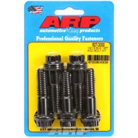 ARP 5-Pack Bolt Kit 12-Point Head Black 1/2" UNC x 2.000" UHL 9/16" Socket Head ARP 627-2000