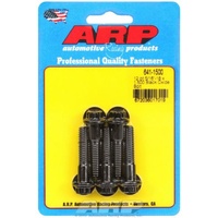 ARP 5-Pack Bolt Kit 12-Point Head Black 5/16" UNC x 1.500" UHL 3/8" Socket Head ARP 641-1500