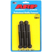 ARP 5-Pack Bolt Kit 12-Point Head Black 7/16" UNC x 4.000" UHL 7/16" Socket Head ARP 643-4000