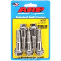 ARP 5-Pack Bolt Kit Hex Head S/S 1/2" UNC x 2.000" UHL 9/16" Socket Head ARP 646-2000