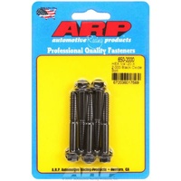 ARP 5-Pack Bolt Kit Hex Head Black Oxide 1/4" UNC x 2.000" UHL 5/16" Socket Head ARP 650-2000