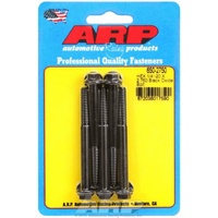 ARP 5-Pack Bolt Kit Hex Head Black Oxide 1/4" UNC x 2.750" UHL 5/16" Socket Head ARP 650-2750