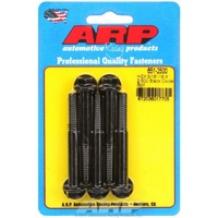 ARP 5-Pack Bolt Kit Hex Head Black Oxide 5/16" UNC x 2.500" UHL 3/8" Socket Head ARP 651-2500