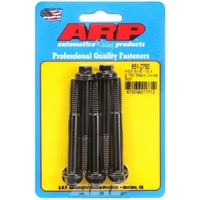 ARP 5-Pack Bolt Kit Hex Head Black Oxide 5/16" UNC x 2.750" UHL 3/8" Socket Head ARP 651-2750