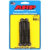 ARP 5-Pack Bolt Kit Hex Head Black Oxide 5/16" UNC x 3.250" UHL 3/8" Socket Head ARP 651-3250