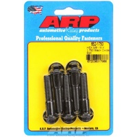 ARP 5-Pack Bolt Kit Hex Head Black Oxide 3/8" UNC x 1.750" UHL 3/8" Socket Head ARP 652-1750