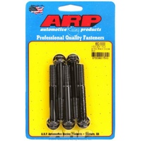 ARP 5-Pack Bolt Kit Hex Head Black Oxide 3/8" UNC x 3.000" UHL 3/8" Socket Head ARP 652-3000