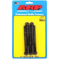 ARP 5-Pack Bolt Kit Hex Head Black Oxide 3/8" UNC x 4.500" UHL 3/8" Socket Head ARP 652-4500