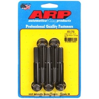 ARP 5-Pack Bolt Kit Hex Head Black Oxide 7/16" UNC x 2.750" UHL 7/16" Socket Head ARP 653-2750