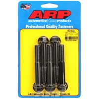 ARP 5-Pack Bolt Kit Hex Head Black Oxide 7/16" UNC x 3.000" UHL 7/16" Socket Head ARP 653-3000