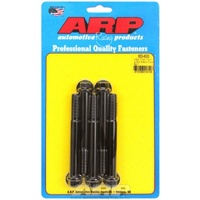 ARP 5-Pack Bolt Kit Hex Head Black Oxide 7/16" UNC x 4.000" UHL 7/16" Socket Head ARP 653-4000