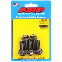 ARP 5-Pack Bolt Kit Hex Head Black M10 x 1.25 Thread x 25mm UHL 10mm Socket ARP 663-1002