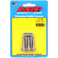 ARP 5-Pack Bolt Kit 12-Point Head S/S 1/4" UNF x 1.250" UHL 5/16" Socket Head ARP 711-1250