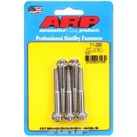 ARP 5-Pack Bolt Kit 12-Point Head S/S 1/4" UNF x 2.000" UHL 5/16" Socket Head ARP 711-2000