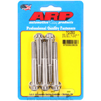 ARP 5-Pack Bolt Kit 12-Point Head S/S 5/16" UNF x 2.500" UHL 3/8" Socket Head ARP 712-2500