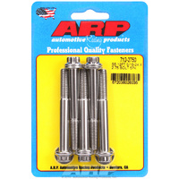 ARP 5-Pack Bolt Kit 12-Point Head S/S 5/16" UNF x 2.750" UHL 3/8" Socket Head ARP 712-2750