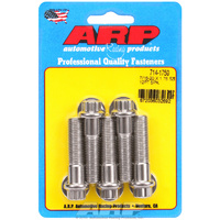 ARP 5-Pack Bolt Kit 12-Point Head S/S 7/16" UNF x 1.750" UHL 7/16" Socket Head ARP 714-1750