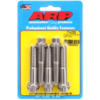 ARP 5-Pack Bolt Kit 12-Point Head S/S 7/16" UNF x 2.250" UHL 7/16" Socket Head ARP 714-2250