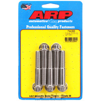 ARP 5-Pack Bolt Kit 12-Point Head S/S 7/16" UNF x 2.500" UHL 7/16" Socket Head ARP 714-2500