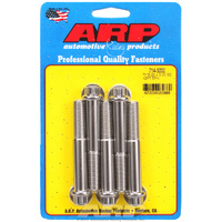 ARP 5-Pack Bolt Kit 12-Point Head S/S 7/16" UNF x 3.000" UHL 7/16" Socket Head ARP 714-3000