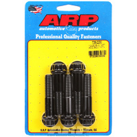 ARP 5-Pack Bolt Kit 12-Point Head Black 1/2" UNF x 2.250" UHL 9/16" Socket Head ARP 726-2250