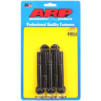 ARP 5-Pack Bolt Kit 12-Point Head Black 1/2" UNF x 3.500" UHL 9/16" Socket Head ARP 726-3500