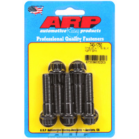 ARP 5-Pack Bolt Kit 12-Point Head Black 7/16" UNF x 1.750" UHL 7/16" Socket Head ARP 743-1750