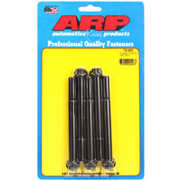 ARP 5-Pack Bolt Kit 12-Point Head Black 7/16" UNF x 4.500" UHL 7/16" Socket Head ARP 743-4500