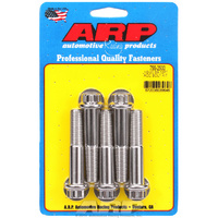 ARP 5-Pack Bolt Kit 12-Point Head S/S 1/2" UNF x 2.500" UHL 9/16" Socket Head ARP 755-2500