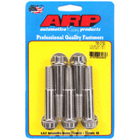 ARP 5-Pack Bolt Kit 12-Point Head S/S 1/2" UNF x 2.750" UHL 9/16" Socket Head ARP 755-2750