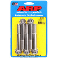 ARP 5-Pack Bolt Kit 12-Point Head S/S 1/2" UNF x 3.250" UHL 9/16" Socket Head ARP 755-3250