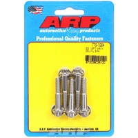 ARP 5-Pack Bolt Kit 12-Point Head S/S 6mm x 1.00 x 35mm UHL 8mm Socket Head ARP 770-1004