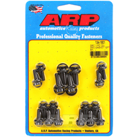 ARP Oil Pan Bolt Kit 12-Point Black Oxide SB Chev V8 1-Piece Rubber Pan Gasket ARP-134-1801 ARP 134-1801