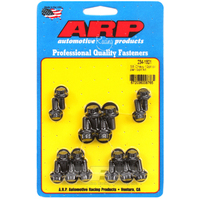 ARP Oil Pan Bolt Kit 12-Point Black Oxide SB Chev V8 With 2-Piece Pan Gasket ARP-234-1801 ARP 234-1801