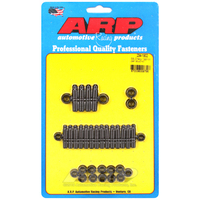 ARP Oil Pan Stud Kit 12-Point Nut Black Oxide SB Chev V8 With 2-Piece Pan Gasket ARP-234-1902 ARP 234-1902