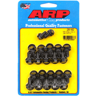 ARP Oil Pan Bolt Kit Hex Head Black Oxide BB Chev V8 With 2-Piece Style Gasket ARP-235-1802 ARP 235-1802