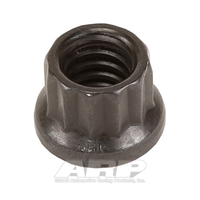 ARP 12-Point Nut Chrome Moly Black Oxide 1/4" UNC Thread 5/16" Socket Single Nut ARP-301-8300 ARP 301-8300